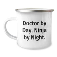 Load image into Gallery viewer, Funny Doctor Gifts from Family to Doctor Friends Camping Mug - Graduation Unique Ideas for Doctors By Day Ninja By Night - Image 1