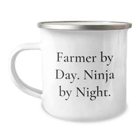 Load image into Gallery viewer, Farmer By Day Funny Gifts for Him, Camping Mug for Graduation Unique Gifts from Friends, Family, or Coworkers - Image 1