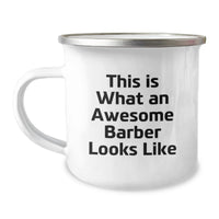 Load image into Gallery viewer, Funny Barber Gifts from Friends Birthday Unique Mugs for Barber Men, This Is What An Awesome Barber Looks Like - Image 1