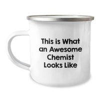 Load image into Gallery viewer, Funny Chemist Birthday Unique Gifts from Family to Chemist - This Is What An Awesome Chemist Looks Like Camping Mug - Image 1