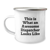 Load image into Gallery viewer, Funny Dispatcher Gifts for Men, This Is What An Awesome Dispatcher Looks Like, Camping Mug, Graduation Unique Gifts from Family - Image 1
