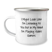Load image into Gallery viewer, Funny Playing Video Games Camping Mug Gifts from Friends to Playing Video Games Enthusiasts for Graduation - Image 1
