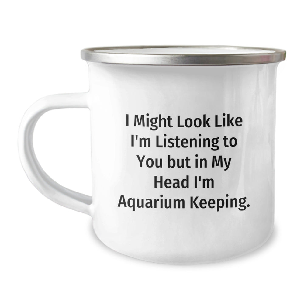 Funny Aquarium Keeping Camping Mug Gifts for Men Women Friends Coworkers Family from Graduation Unique Gifts - Image 1