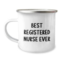Load image into Gallery viewer, Funny Quote Gifts from Friends for Registered Nurse Camping Mug Christmas Unique Finds - Image 1
