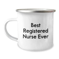 Load image into Gallery viewer, Funny Gift for Registered Nurse, Best RN Ever Camping Mug, Unique Christmas Unique Gifts for Men, Women, Coworkers, Family - Image 1