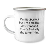 Load image into Gallery viewer, Medical Assistant Funny Gifts, Camping Mug for Medical Assistant, Gifts from Friends to Medical Assistant, Perfect Graduation Unique Gifts - Image 1
