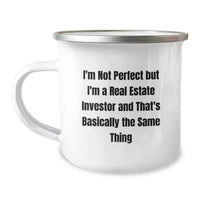 Load image into Gallery viewer, Funny Real Estate Investor Gifts for Real Estate Enthusiasts - Camping Mug, Perfect Birthday Unique Gifts from Friends or Family with a Sarcastic Quote - Image 1