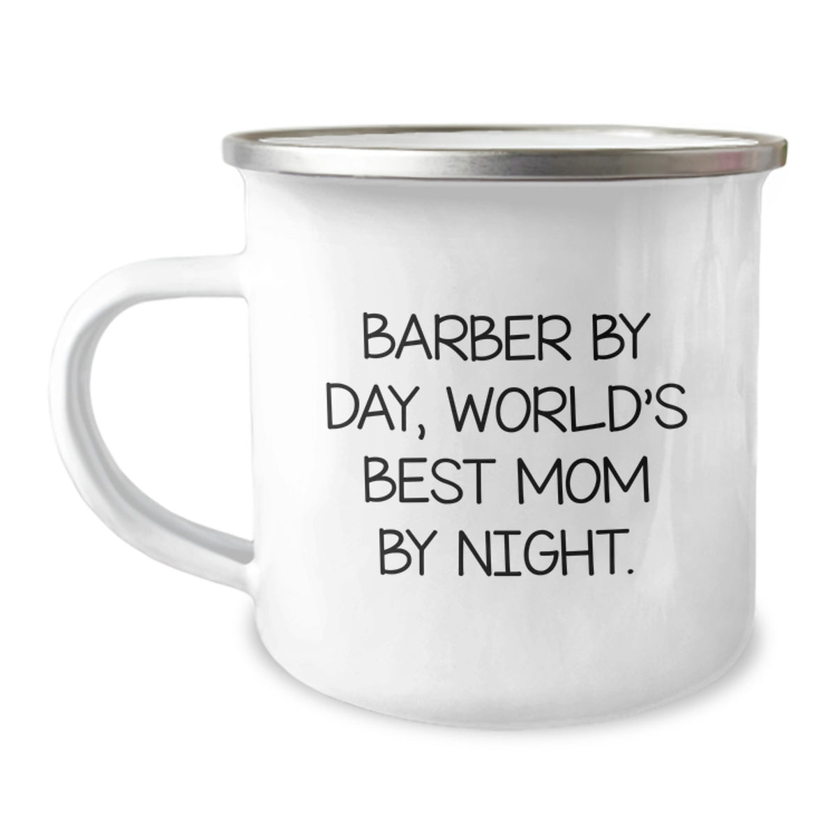 Funny Barber Gifts for Men, Women, and Friends - Camping Mug for Graduation Unique Gifts from Mom - Image 1