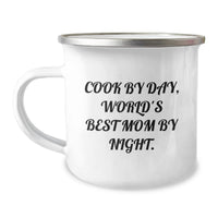 Load image into Gallery viewer, Funny Camping Mug for Cooks Gifts from Mom to Daughter, Christmas Unique Presents for Outdoor Lovers - Image 1