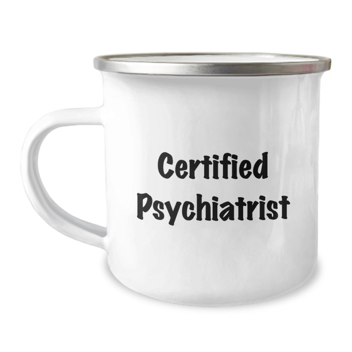 Psychiatrist Gifts, Funny Quote on Camping Mug, Gifts from Friends for Men or Women, Unique Graduation Gifts for Psychiatrist - Image 1