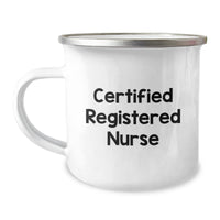 Load image into Gallery viewer, Funny Gifts from Men to Certified Registered Nurse Graduation Unique Mugs for Registered Nurse, &#39;You&#39;re a-maze-ing&#39; Camping Mug, 12 oz Stainless Steel with Enamel Finish - Image 1
