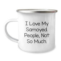 Load image into Gallery viewer, Samoyed Dog Lover Gifts from Friends to Family - Camping Mug for Christmas Unique Presents - Image 1