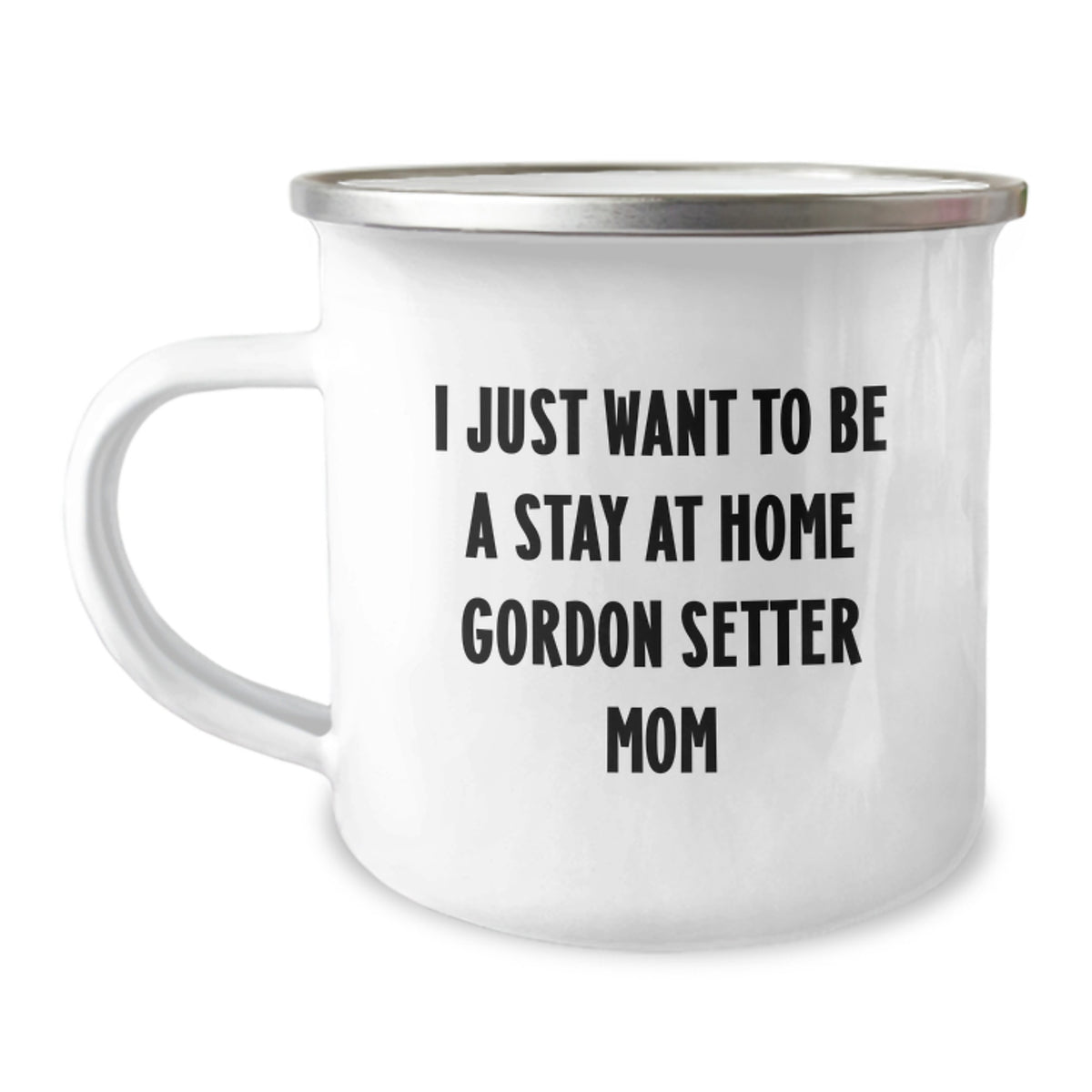 Gordon Setter Dog Mom's Funny Camping Mug Gifts from Friends for Graduation - Image 1