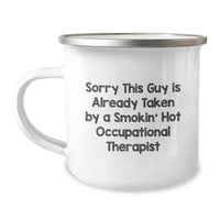 Load image into Gallery viewer, Funny Occupational Therapist Gifts for Her - Camping Mug from Friends - Christmas Unique Presents for Occupational Therapist - Image 1