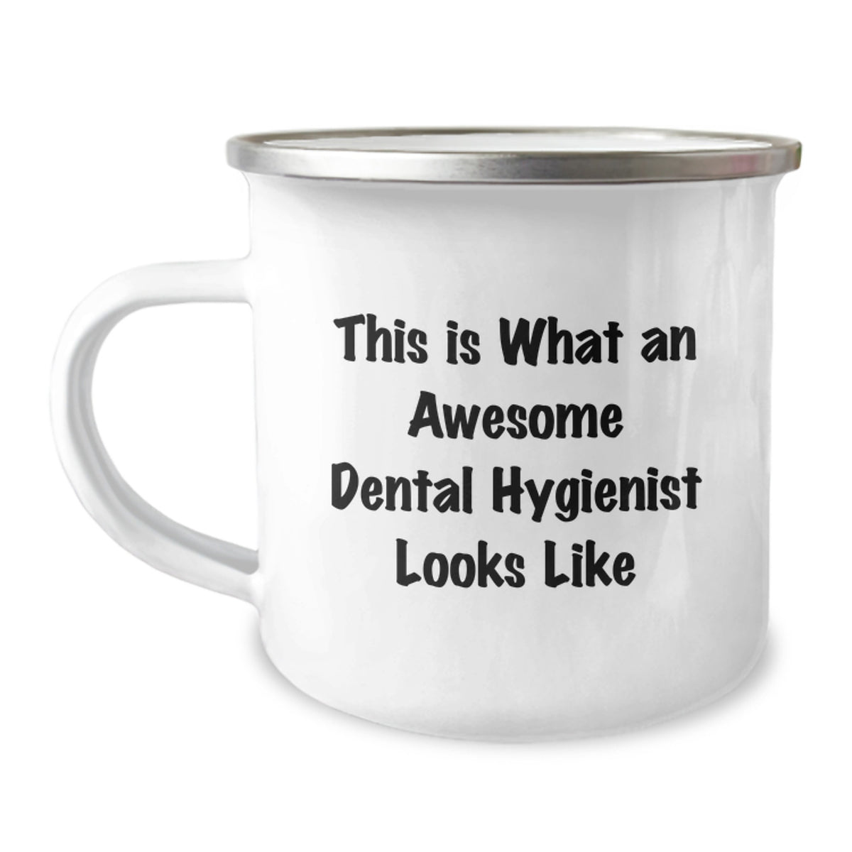 Dental Hygienist Gifts from Friends Unique Camping Mug This Is What An Awesome Dental Hygienist Looks Like Graduation - Image 1