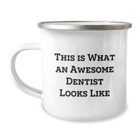 Load image into Gallery viewer, Gifts from Friends to Dentists, Awesome Dentist Quotes, Camping Mug for Graduation Unique Gifts - Image 1
