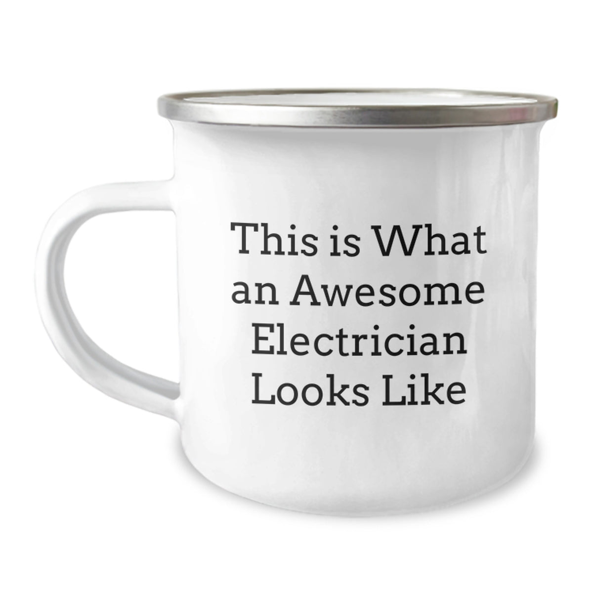 Electrician Gifts from Friends Unique Camping Mugs for Electrician Graduation with Inspirational Quote 'This Is What An Awesome Electrician Looks Like' for Men Women Friends Family - Image 1