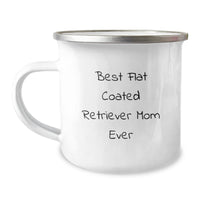 Load image into Gallery viewer, Flat Coated Retriever Dog Mom&#39;s Funny Graduation Gifts from Friends and Family - Camping Mug for Her - Image 1
