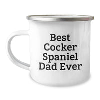 Load image into Gallery viewer, Funny Cocker Spaniel Dog Gifts for Dad - Birthday Unique Mugs, Camping Mugs for Men, Best Dad Ever Quote - Image 1