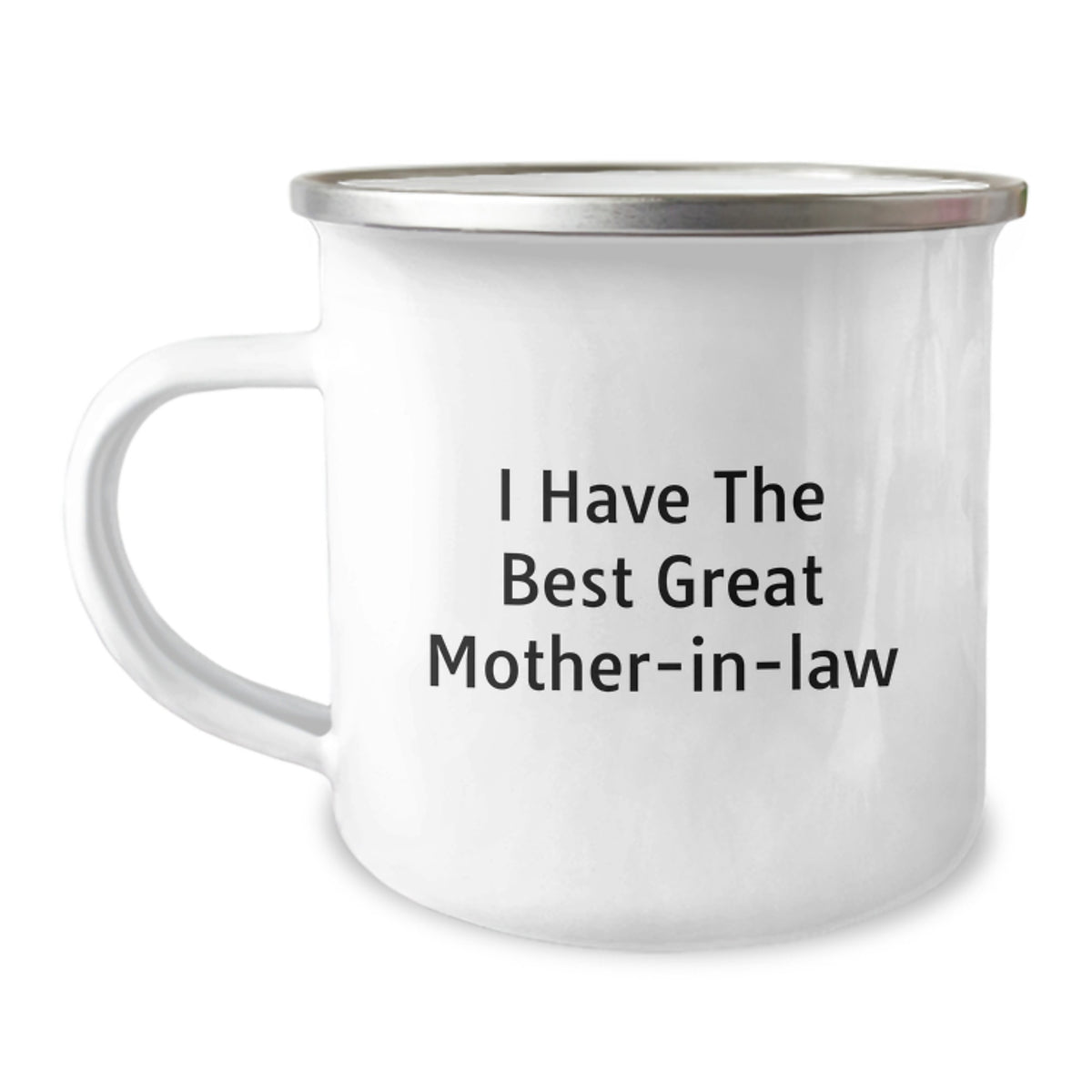 Funny Mom-in-law Gifts from Friends, 'I Have The Best Great Mom-in-law' Camping Mug for Birthday - Image 1