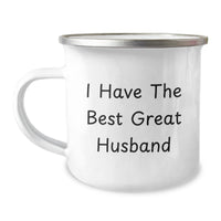 Load image into Gallery viewer, Funny Husband Camping Mug, Gifts from Men, Unique Birthday Unique Gifts for Husband, I Have The Best Great Husband - Image 1
