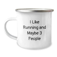 Load image into Gallery viewer, Funny Running Motivation Gift for Running Men from Friends - Christmas Unique Running Mugs for Men - Image 1
