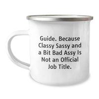 Load image into Gallery viewer, Funny Guide Gifts for Guide Enthusiasts | Camping Mug from Friends - Christmas Unique Gifts - Image 1
