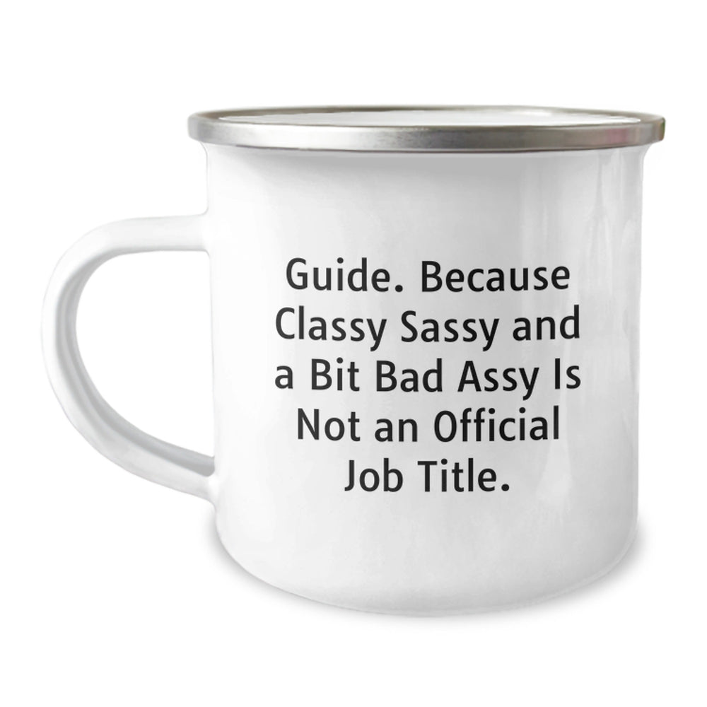 Funny Guide Gifts for Guide Enthusiasts | Camping Mug from Friends - Christmas Unique Gifts - Image 1