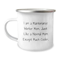 Load image into Gallery viewer, Maintenance Worker Mom Camping Mug Funny Graduation Unique Gifts from Friends - Image 1