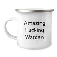 Load image into Gallery viewer, Warden Keepsake Camping Mug for Him Graduation Gift - Image 1