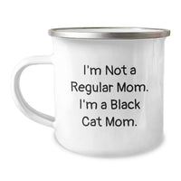 Load image into Gallery viewer, Funny Black Cat Camping Mug Gifts from Mom to Graduation Unique Friends - Image 1