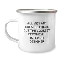 Load image into Gallery viewer, Funny Interior Designer Gifts for Men, Gifts from Women, Camping Mug with Inspirational Quote, Unique Graduation Gifts for Friends and Family - Image 1

