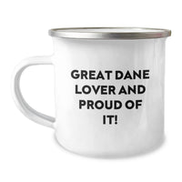 Load image into Gallery viewer, Funny Great Dane Dog Lover Gifts from Family - Great Dane Camping Mug for Birthday Unique Presents - Image 1