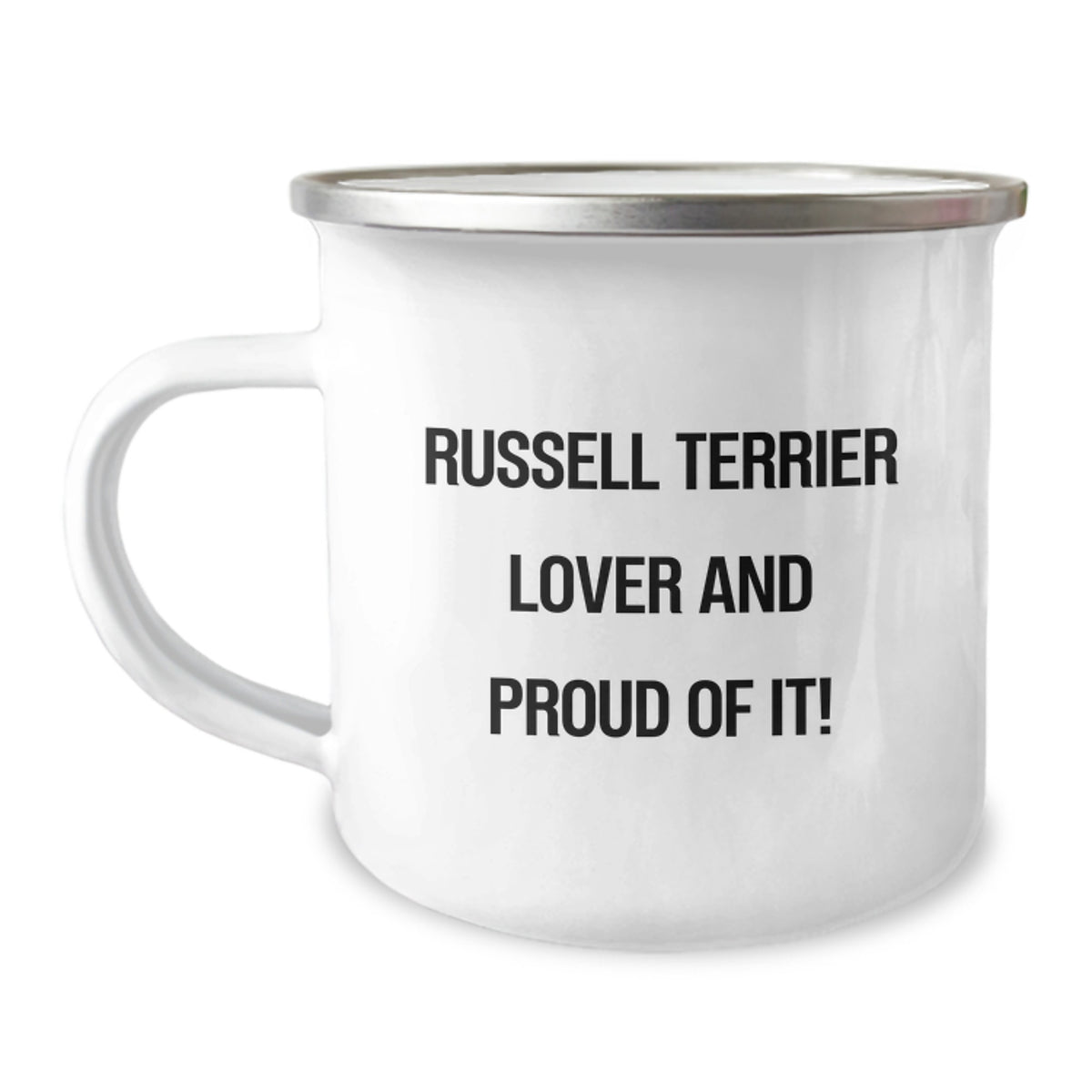 Russell Terrier Dog Lover Gifts for Men from Friends, Russell Terrier Terrier Camping Mug, Funny Quote, Birthday Unique Gifts - Image 1