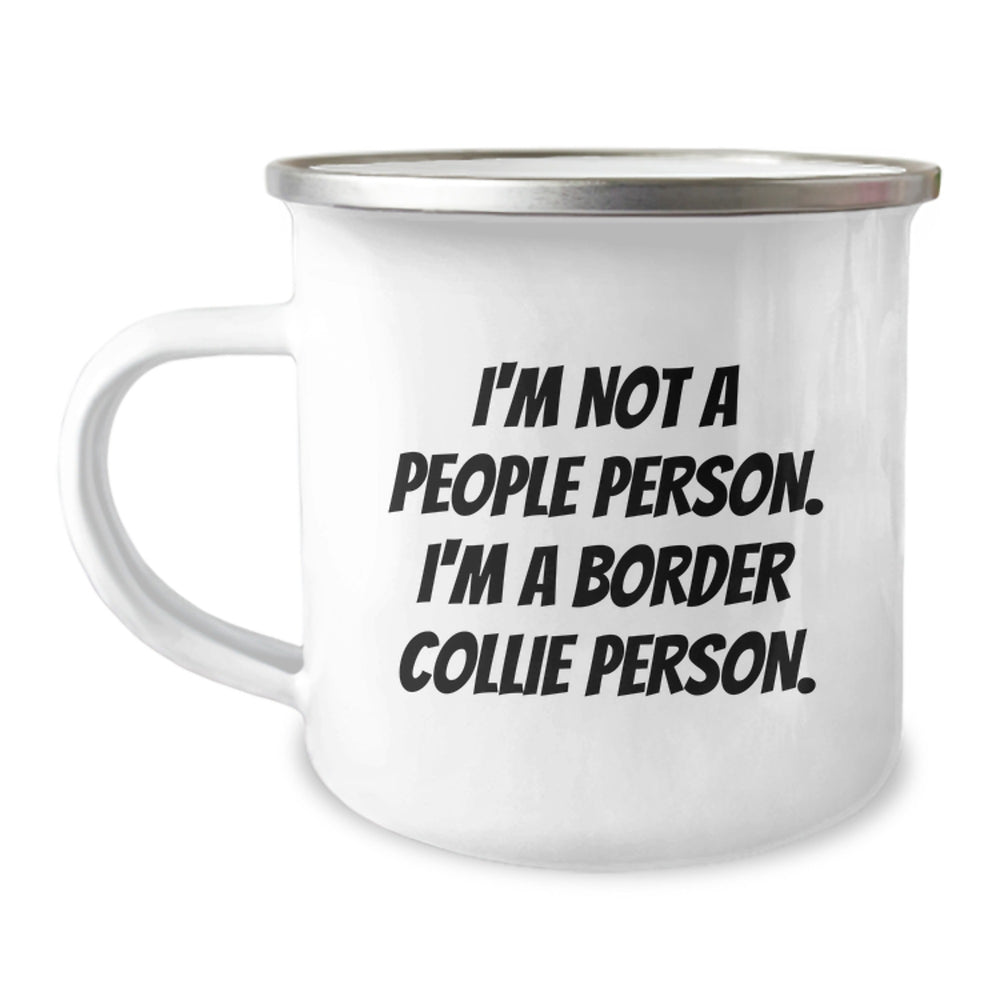 Funny Border Collie Dog Gifts for Men, Women, Friends, Coworkers - I'm Not A People Person. I'm A Border Collie Person. Birthday Unique Gifts from Family - Image 1