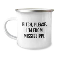 Load image into Gallery viewer, Mississippi Camping Mug, Funny Quote, Gifts from Friends, Birthday Unique Gifts for Mississippi Men - Image 1
