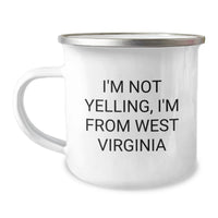 Load image into Gallery viewer, Funny West Virginia Inspired Camping Mug Gifts for Men from Friends, A Unique Birthday Idea - Image 1