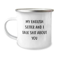Load image into Gallery viewer, English Setter Dog Funny Mugs for Men - Christmas Unique Gifts from Friends to Family - Image 1

