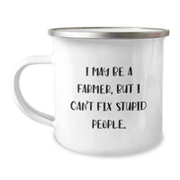 Load image into Gallery viewer, Funny Farmer Gifts for Men - Christmas Unique Gifts from Friends - Farmer Camping Mug - Image 1
