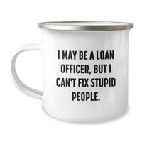 Load image into Gallery viewer, Funny Loan Officer Camping Mug Gifts from Friends for Loan Officer Christmas Unique Presents - Image 1
