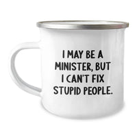 Load image into Gallery viewer, Funny Gifts from Men for Minister Christmas Unique Ideas Camping Mug - Image 1

