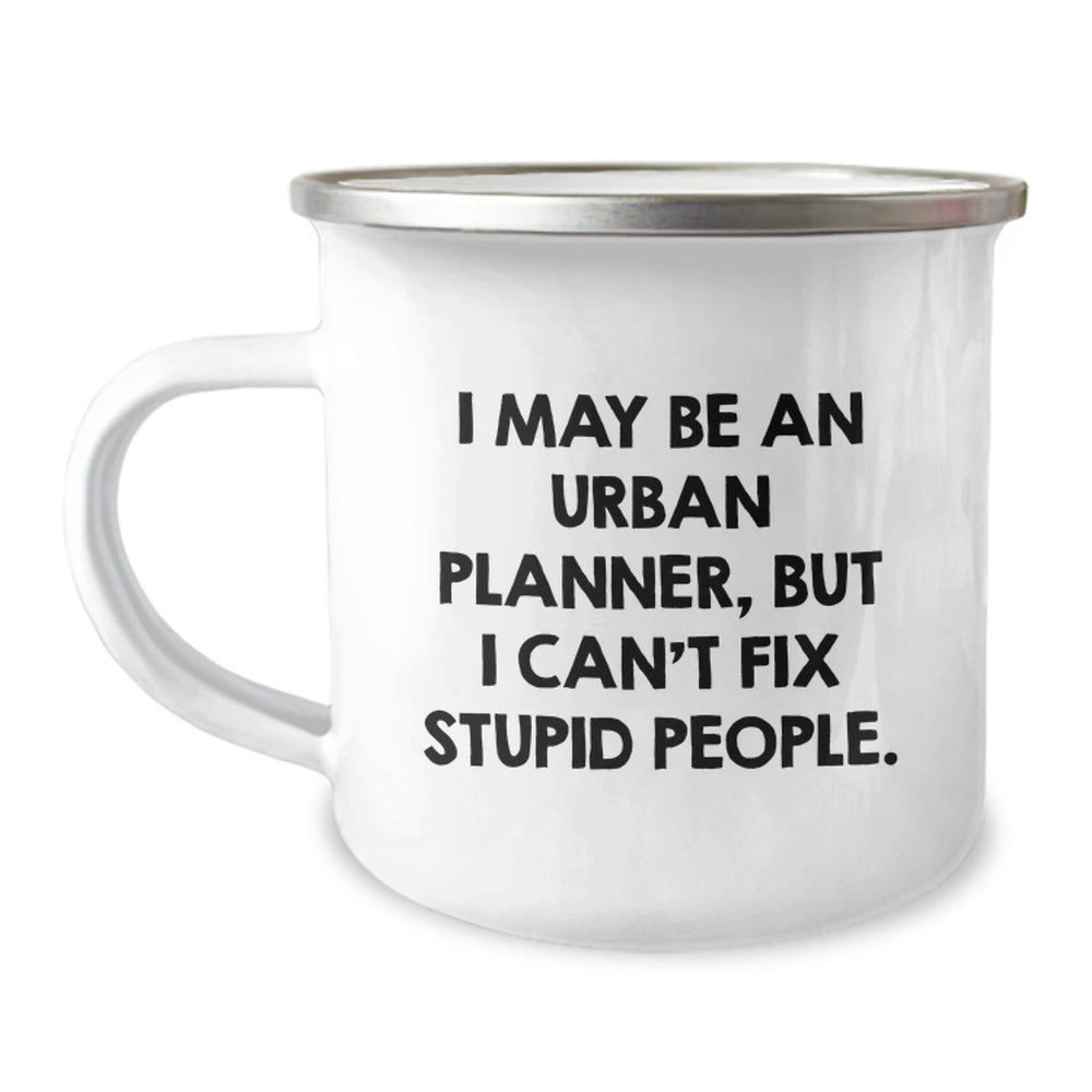 Gifts from Friends for Urban Planner Christmas Unique Gifts - Funny Camping Mug - Image 1