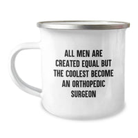 Load image into Gallery viewer, Orthopedic Surgeon Gifts Funny Quote Camping Mug for Men Friends Coworkers Birthday - Image 1
