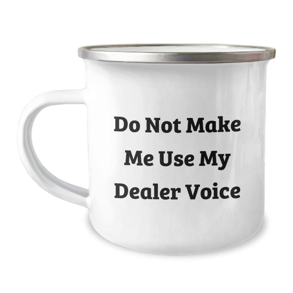 Funny Dealer Gifts for Camping Enthusiasts, Unique Gifts from Friends, Christmas Unique Gifts, Camping Mug for Men, Women, Friends, Family, Dealer - Image 1