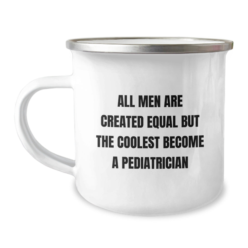 Funny Pediatrician Gifts for Men, Coolest Become a Pediatrician Camping Mug, Graduation Unique Gifts from Friends - Image 1