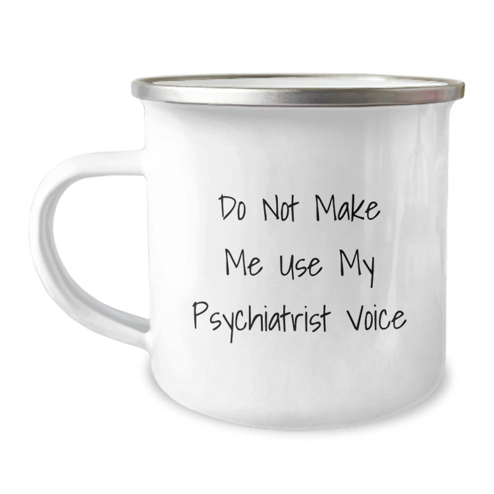 Funny Psychiatrist Camping Mug Gifts from Friends and Family for Christmas Unique Presents - Image 1