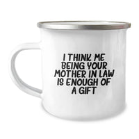 Load image into Gallery viewer, Funny Mom-in-law Gifts, Unique Camping Mug for Mom-in-law, Gifts from Family, Christmas Unique Presents - Image 1
