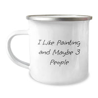 Load image into Gallery viewer, Funny Painting Camping Mugs Inspired Gifts from Men Women for Painting Lovers on Christmas - Image 1
