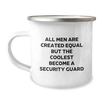 Load image into Gallery viewer, Funny Security Guard Camping Mug Gifts from Men for Birthday Unique Friends - Image 1

