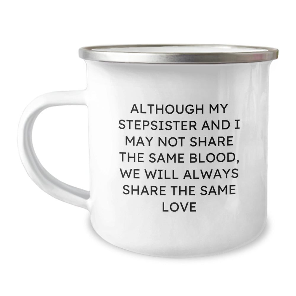 Funny Family Love Stepsister Gifts from Men to Women Christmas Unique Mug - Image 1